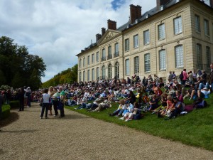 Watching Concert from the Château du Haut