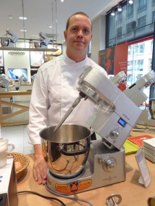 Chef François Rosati with the Kenwood Cooking Chef