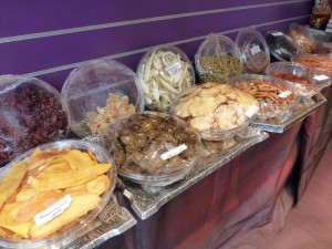 Display of Dried Fruits
