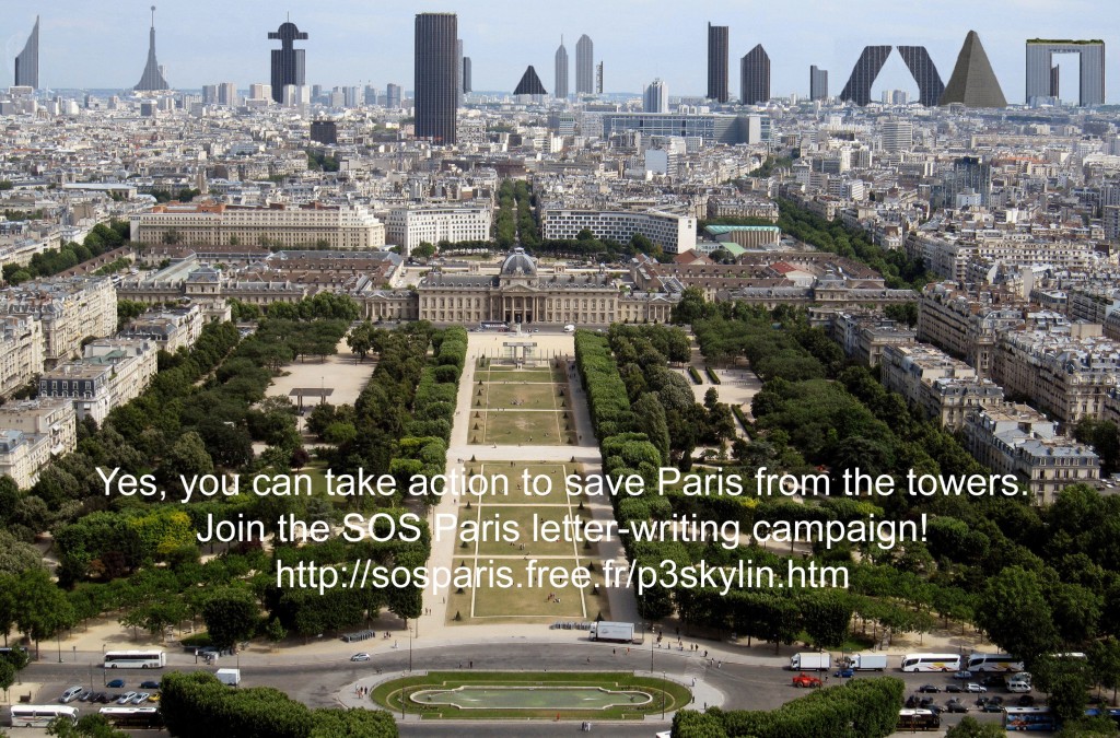 Proposed Skyline of Paris
