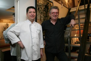 Cyril Laï (Chef) and Pascal Potin (Owner)