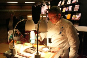 Cordon Bleu Chef Jean-François Deguignet Making Candy Sculpture