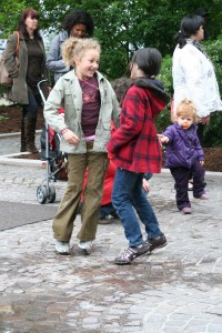 Kids Dancing to the Music