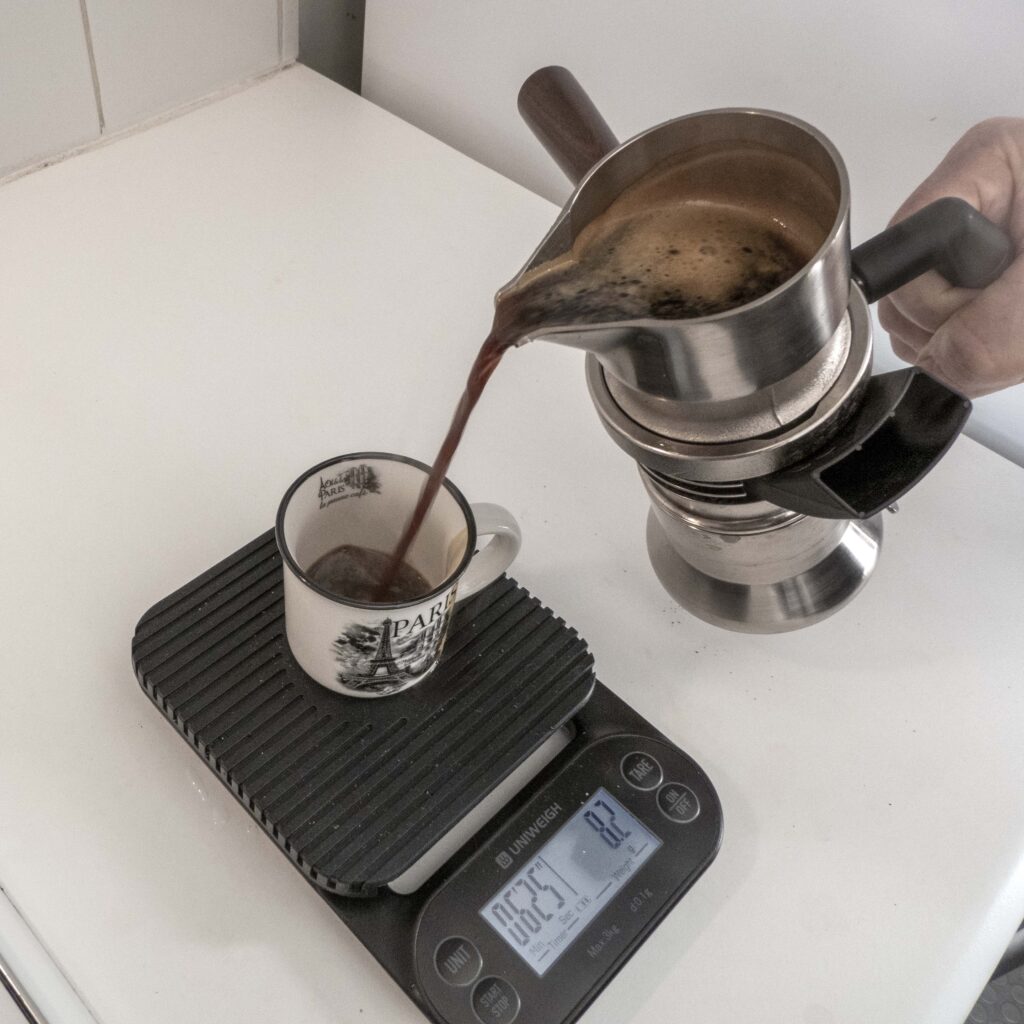 Pouring Espresso