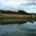 View of the Château du Bas from across the Pond