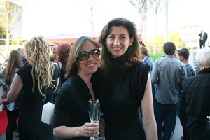 Daisy de Plume of THATLou and Kasia Dietz of Kasia Dietz Handbags