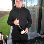 Idris Harput Serving Champagne