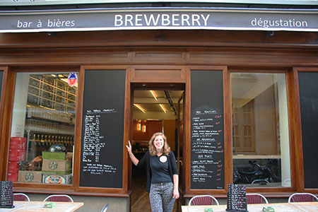 Крафтовое пиво в Париже: бар Brewberry на улице Муфтар