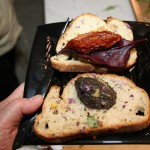 Open-faced Sandwiches Above: sun-dried tomato; Below: Olive paste Photograph by www.DiscoverParis.net