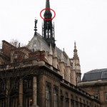 Angels on Spire of Sainte-Chapelle