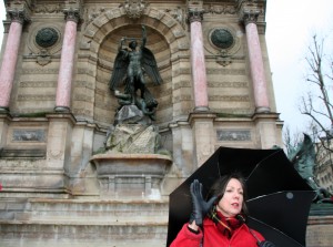 Rosemary at Place Saint-Michel